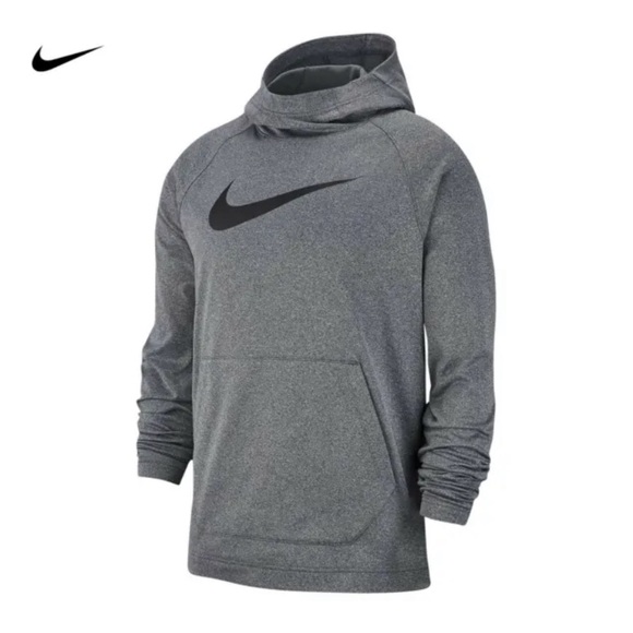 Nike Mens Small Dri-Fit Basketball Pullover Sweatshirt Gray NWOT - Picture 1 of 6